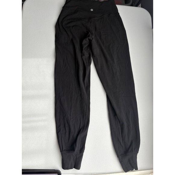 Lululemon Black Align Jogger Pants Womens Size 4 Yoga Athletic Workout - Picture 5 of 5